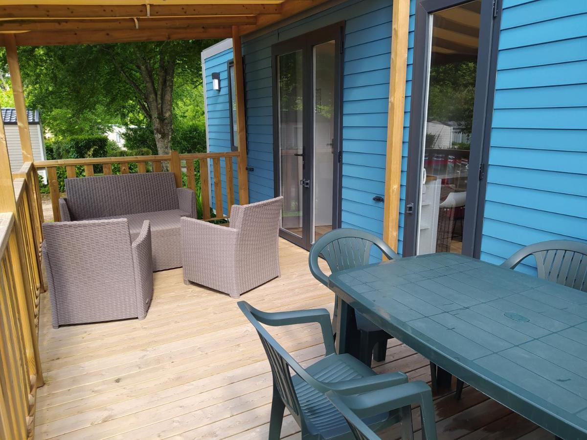 Mobile Home Tout Confort C13 Domaine De Lanniron Quimper Extérieur photo